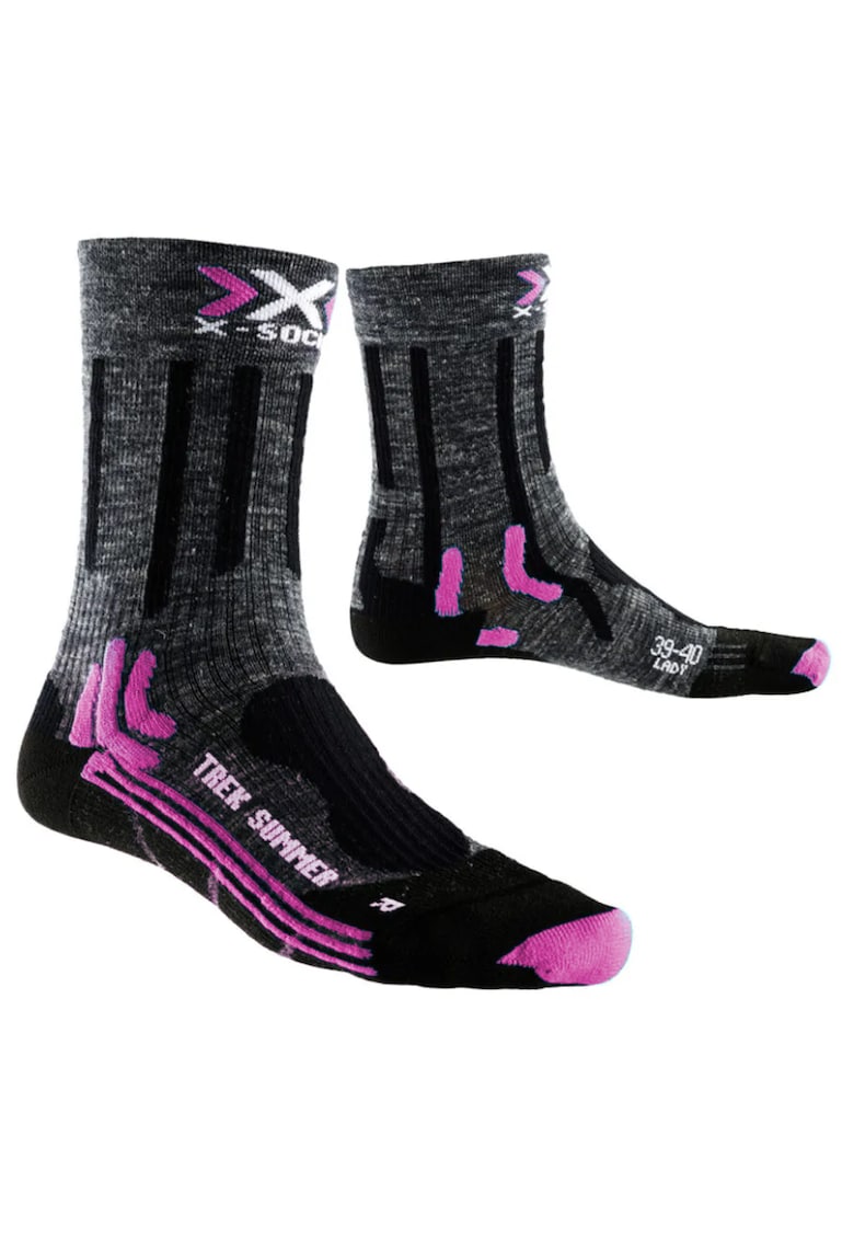 Sosete sport - Poliester/Poliamida - Multicolor - Marimea