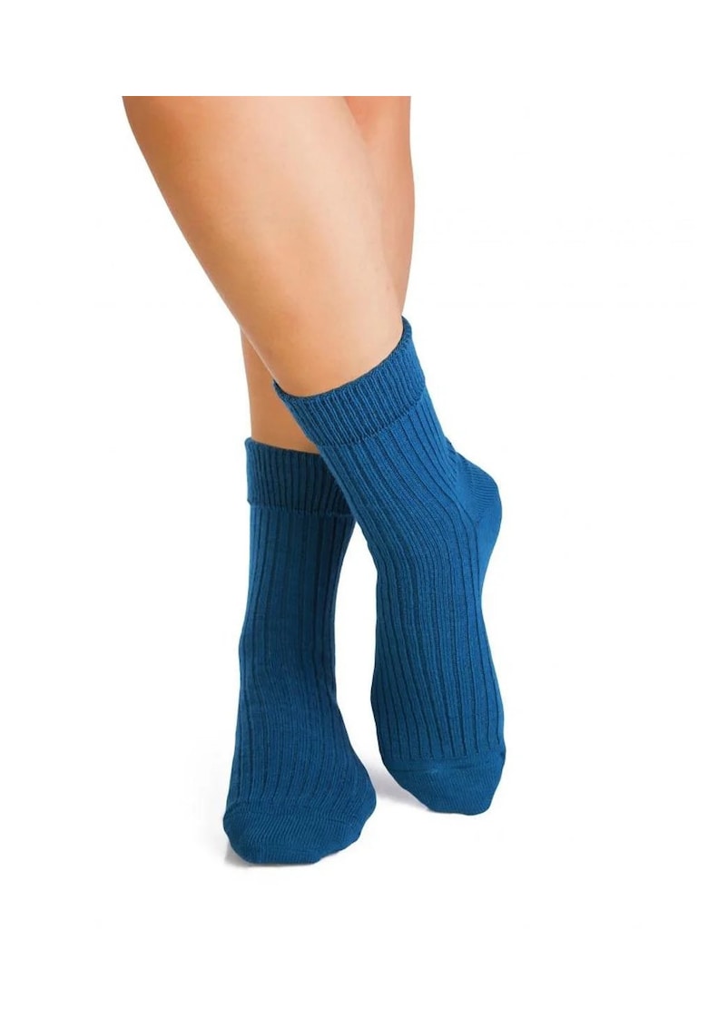 Sosete calduroase din lana merino Warm - Verde inchis