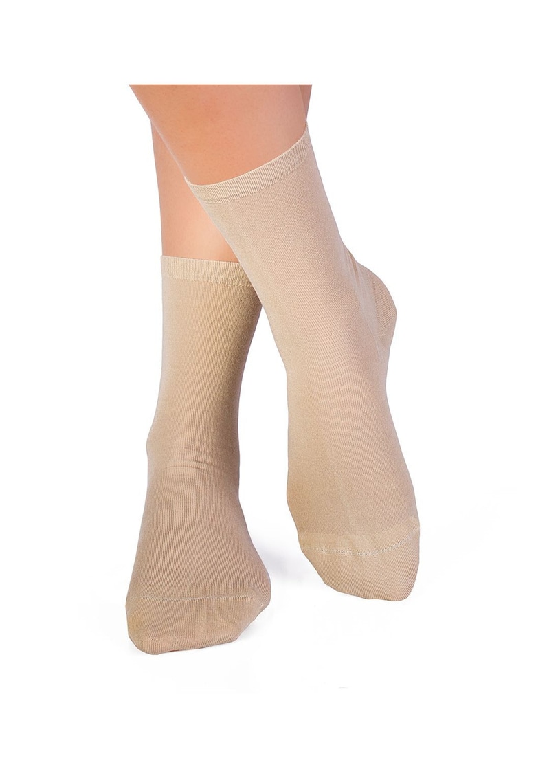 Sosete bambus BASIC Beige