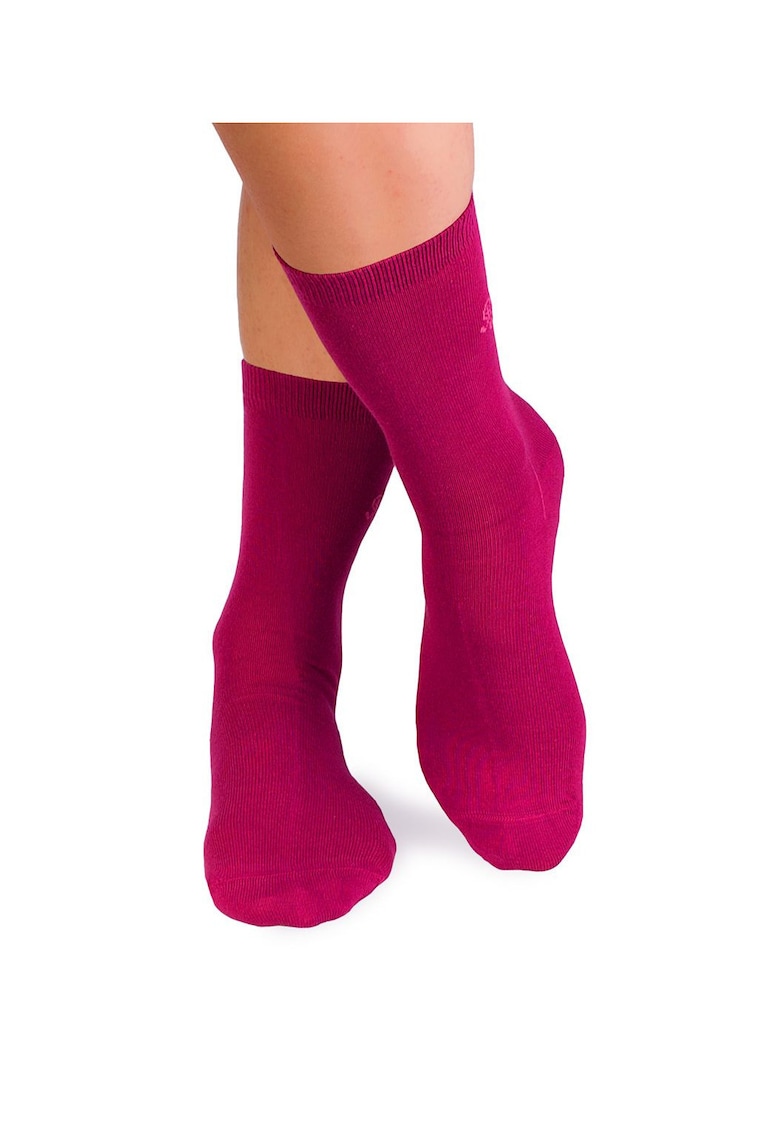 Sosete bumbac organic 98% COTTON RICH Fuchsia