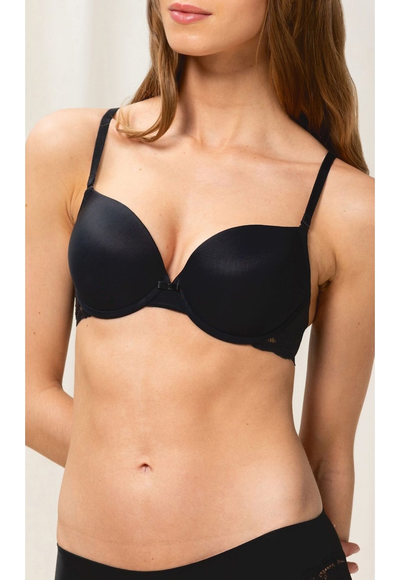 Sutien dama push-up - Lovely Micro - negru -