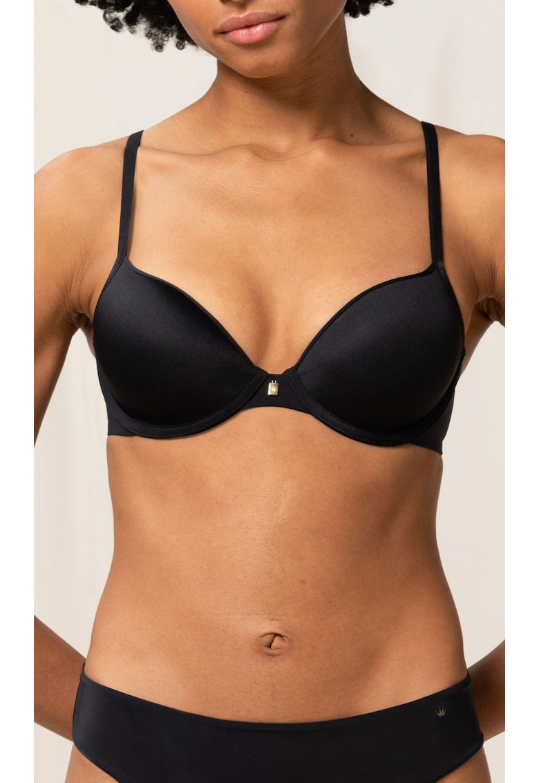 Sutien dama cu burete aerat - Body Make-Up Essentials - negru