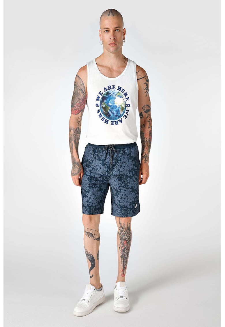 Pantaloni scurti cu imprimeu floral