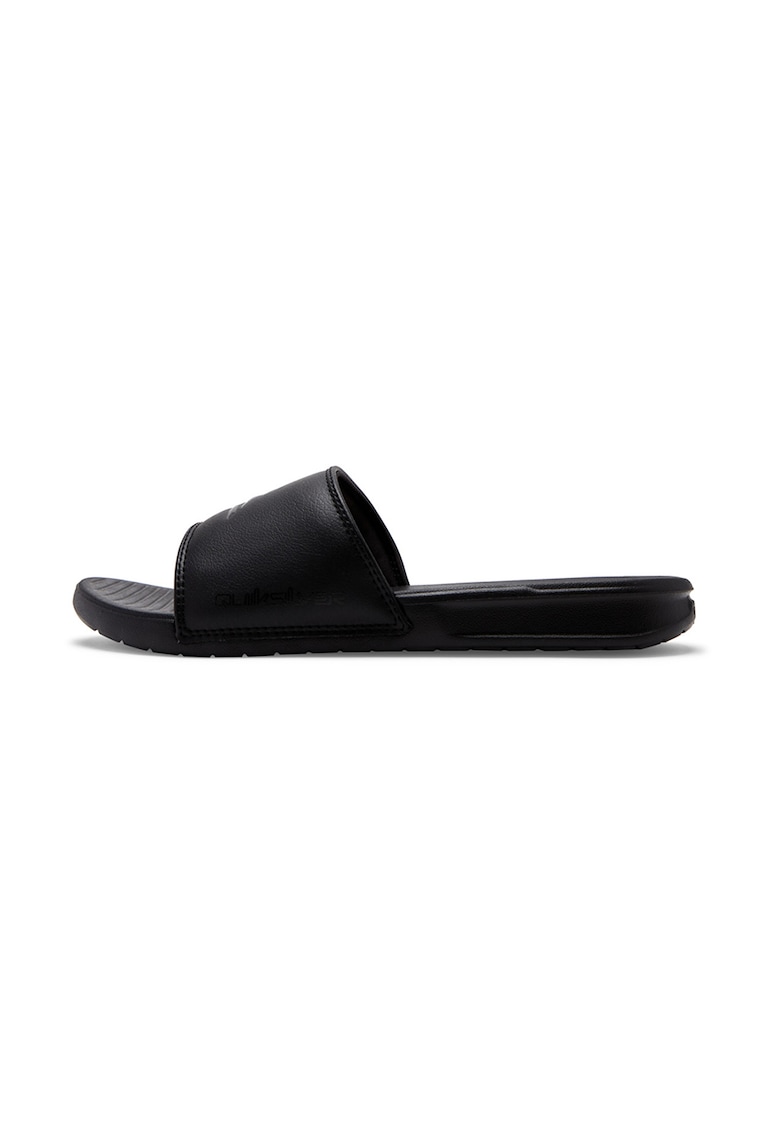 Papuci cu logo Bright Coast - Negru