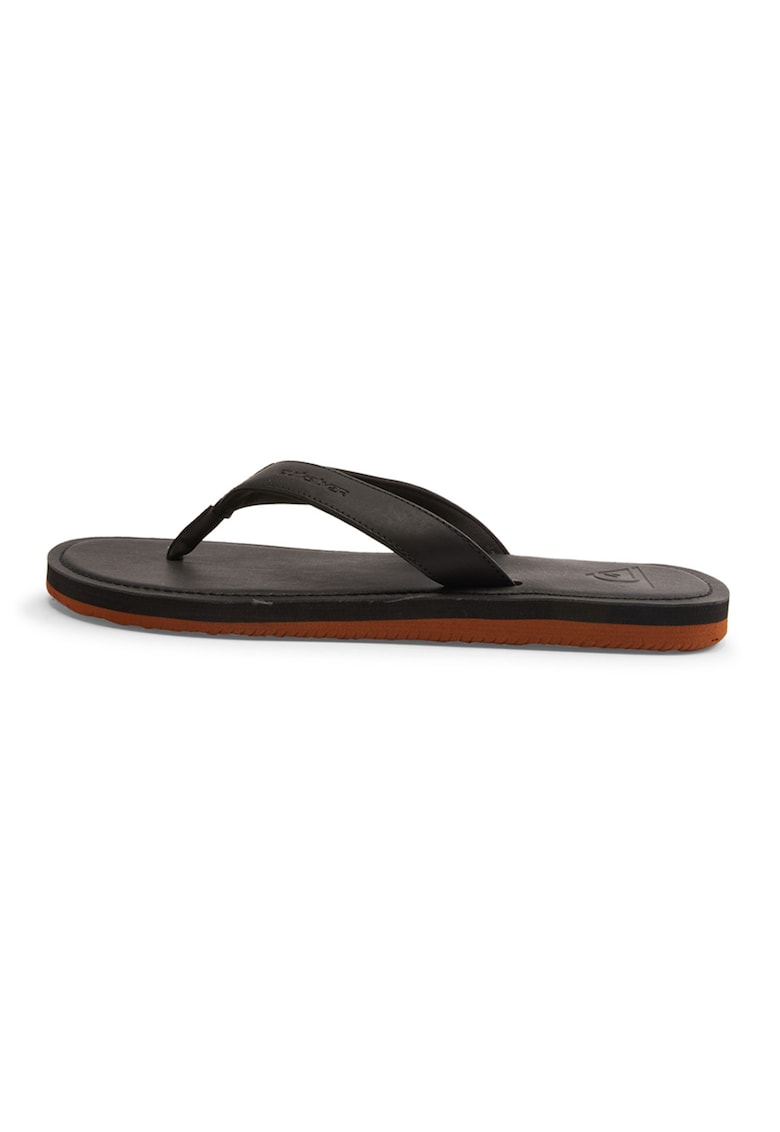 Papuci flip-flop de piele ecologica Moloka