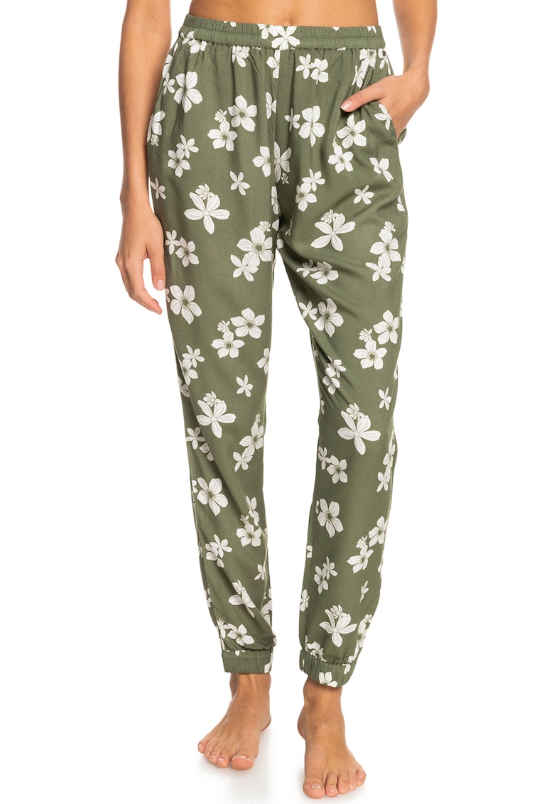 Pantaloni de plaja cu imprimeu floral Easy Peasy