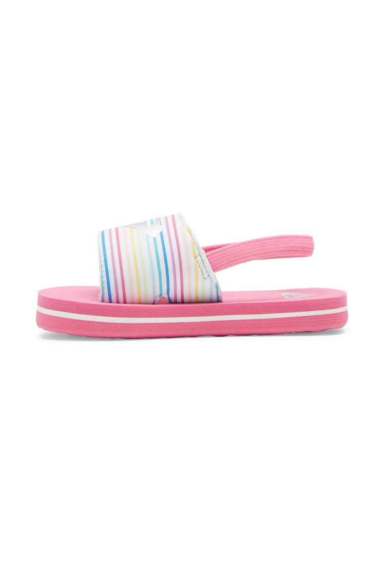 Sandale slingback cu velcro Finn