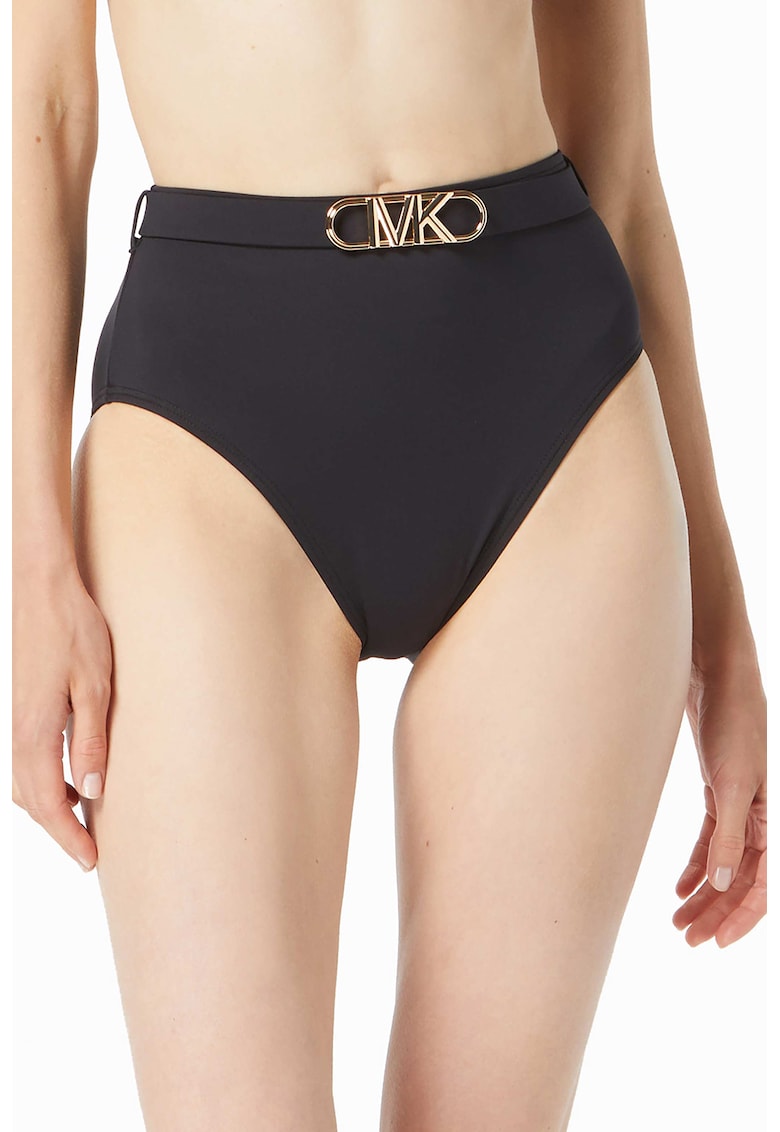 Slip cu talie inalta - Negru