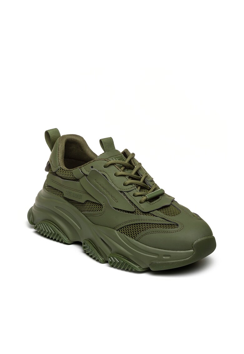 Pantofi sport cu insertii de plasa Possess
