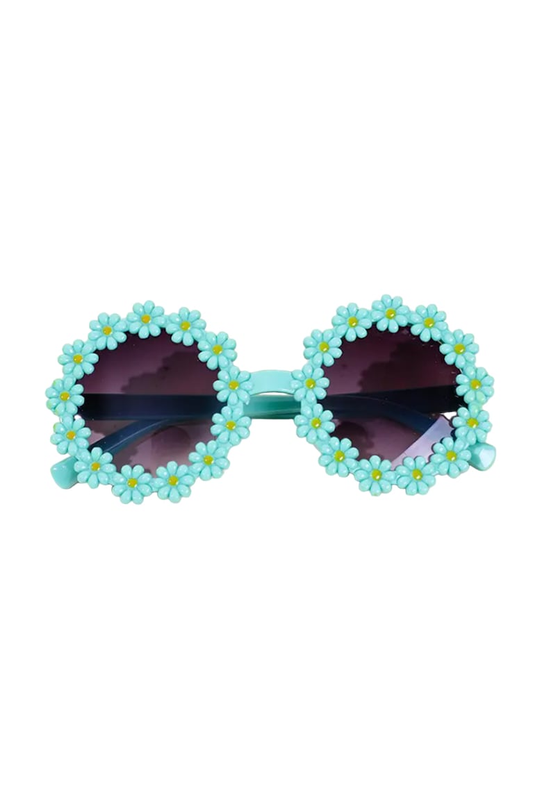 Ochelari de soare pentru copii - model pentru fetite cu floarea soarelui summer vibe - EFAYN