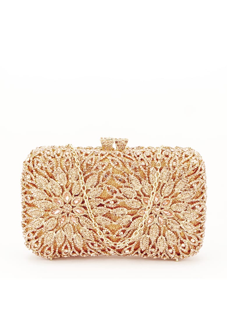 Geanta clutch de lux auriu ME-1134 06 12618