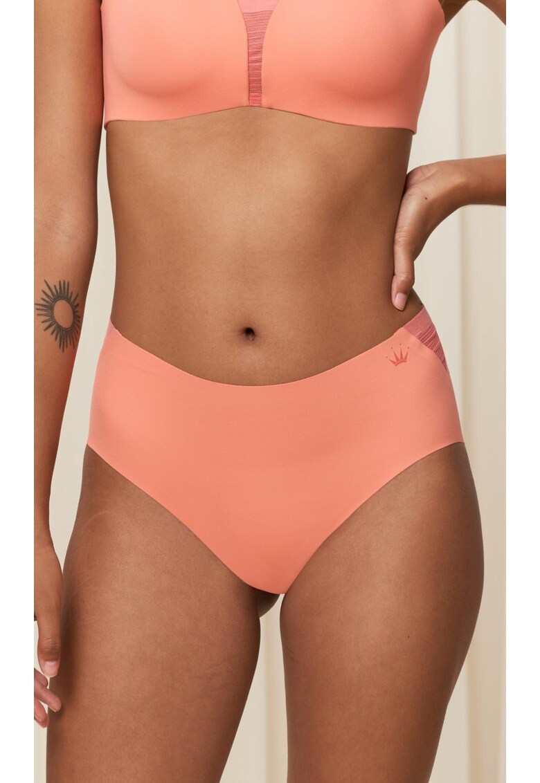 Chiloti fara cusaturi cu talie inalta Flex Smart