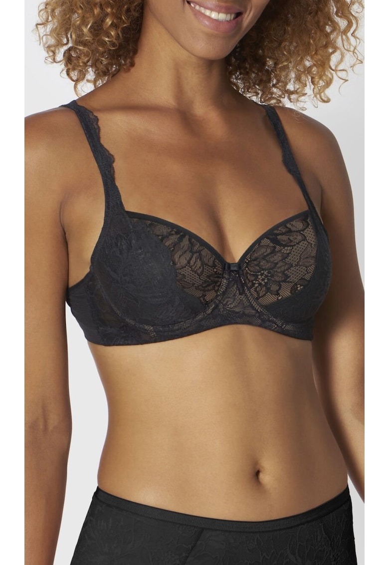 Sutien dama buretat - Amourette Charm - negru39 Sutien dama buretat - Amourette Charm - negru39