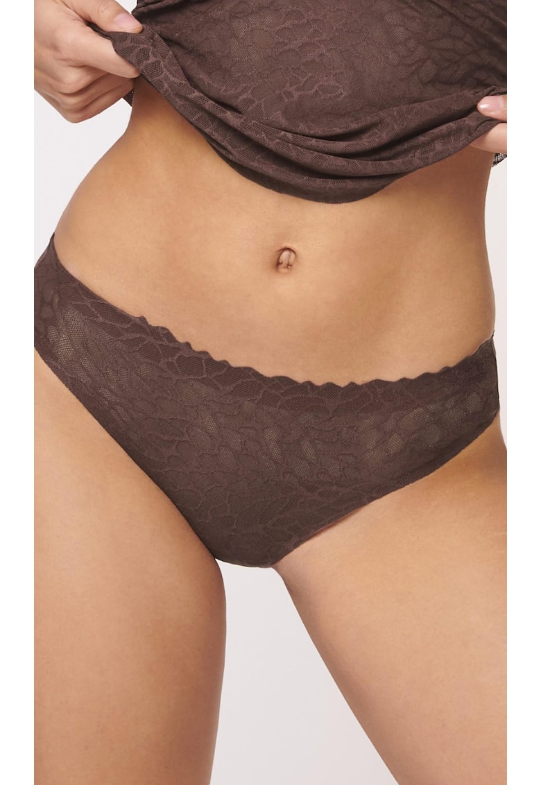 Chiloti dama brazilian - Zero Feel Lace 2.0 - maro