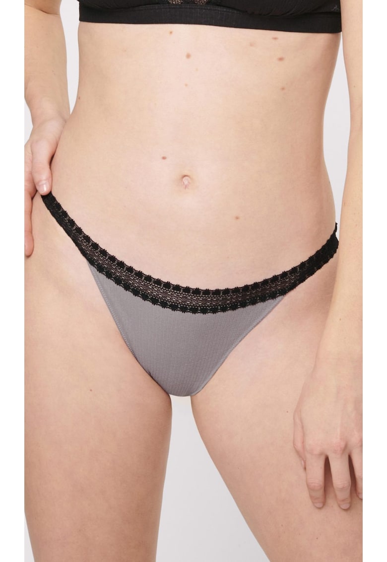 Chiloti dama tanga - Go Ribbed - multicolor