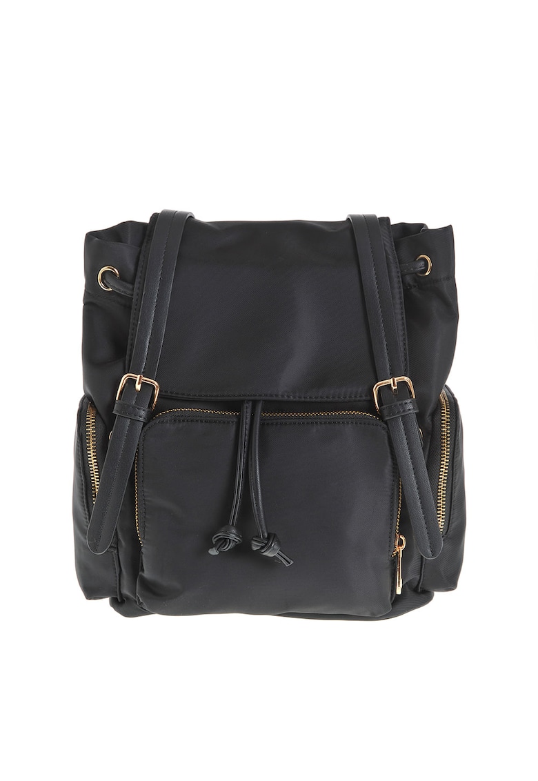 Rucsac negru cu buzunare multiple