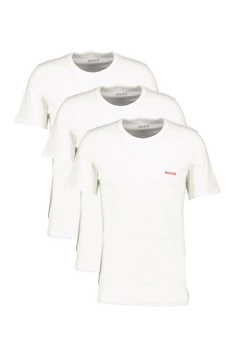 Set de tricouri regular fit de casa - 3 Piese - Alb