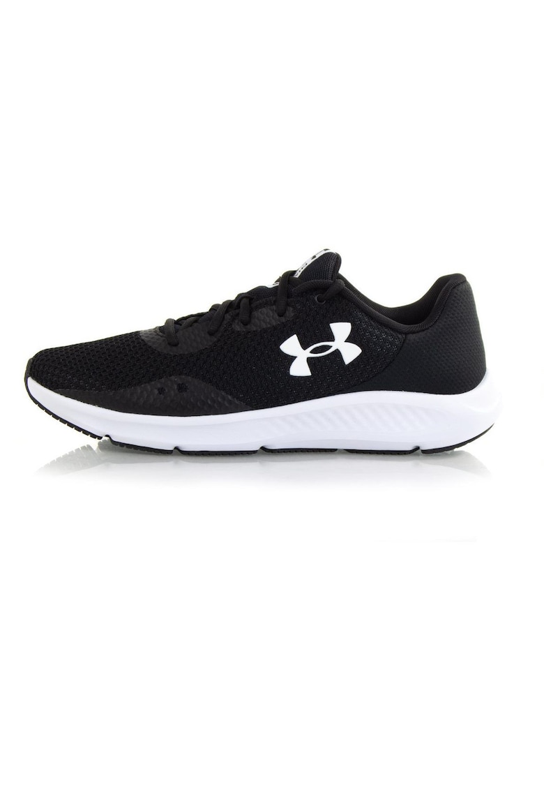 Pantofi sport barbati Charged Pursuit 3 - Textil - Negru/Alb - Alb/Negru