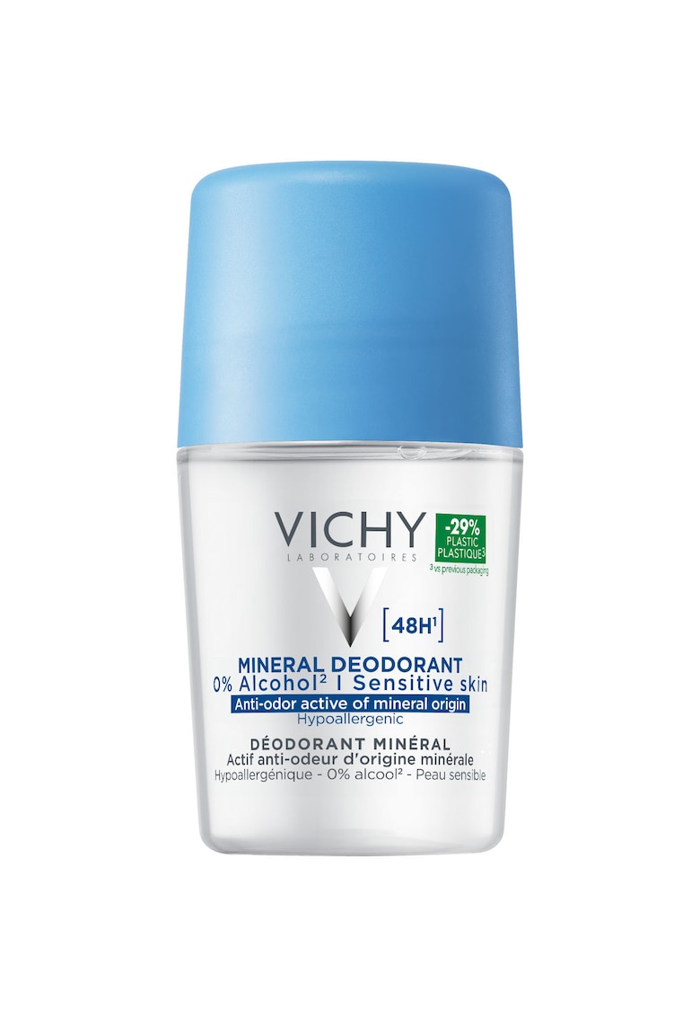 Deodorant roll-on Mineral fara saruri de aluminiu - eficacitate 48h - 50ml