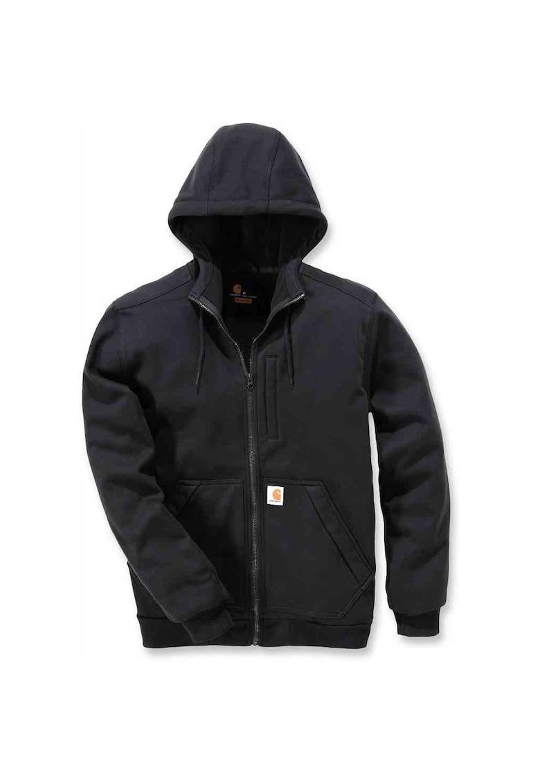 Hanorac negru - poliester/bumbac - Negru