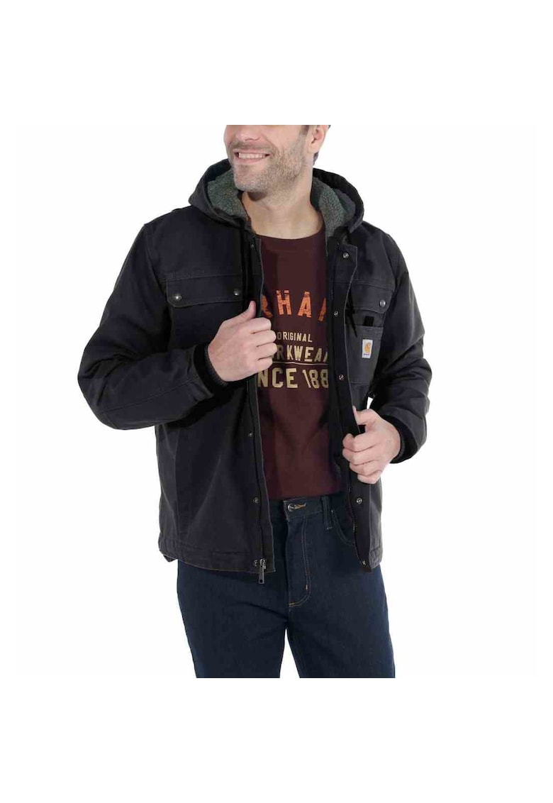 Jacheta barbati - Bumbac - Negru -