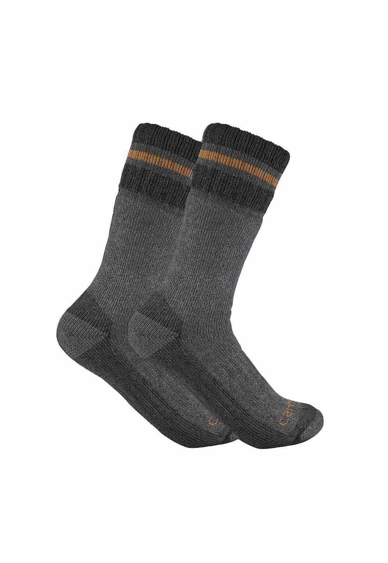 Sosete sport barbati Synthetic-Wool Heavyweight gri - poliester - marime