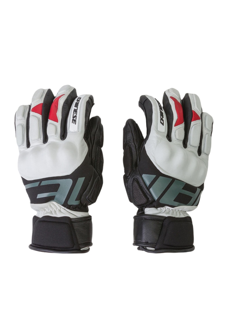 Manusi schi pentru barbati - Impermeabile - Piele - Multicolor -