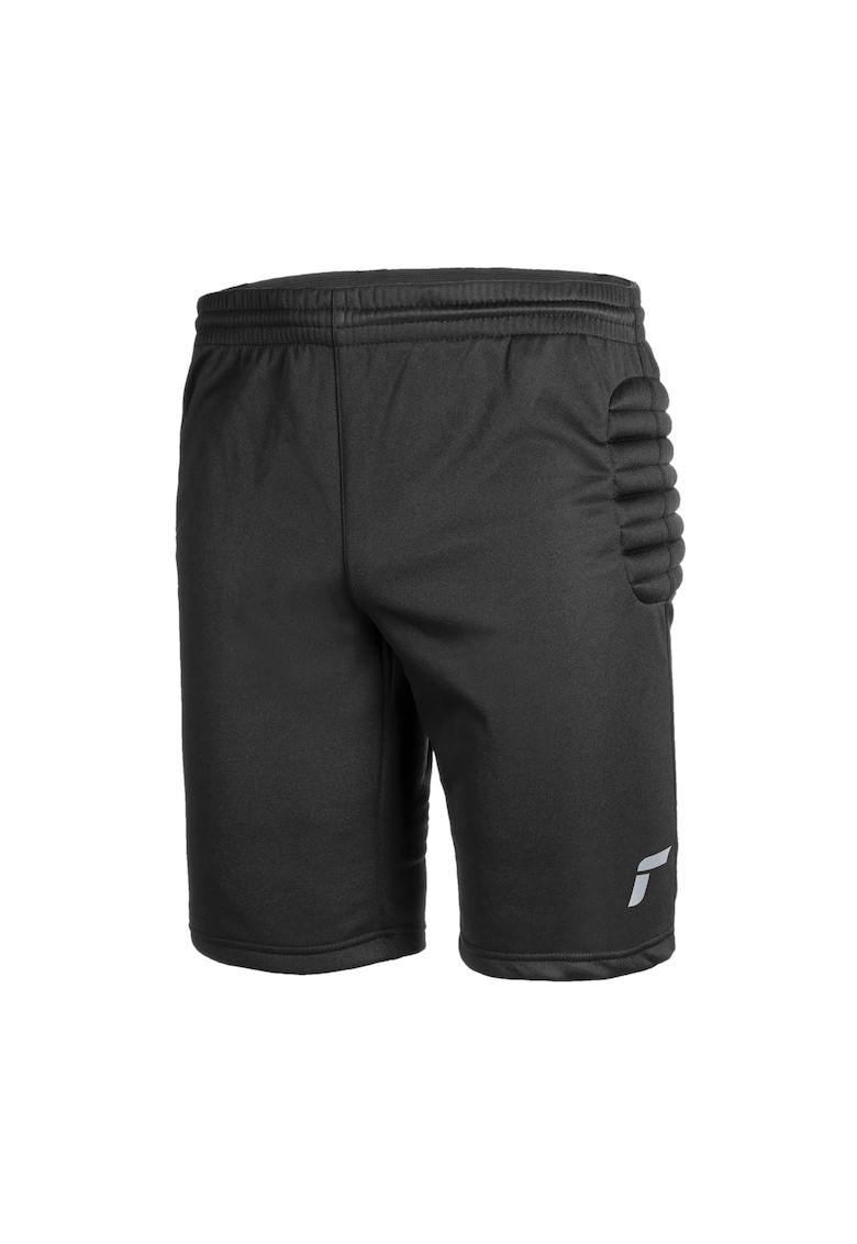 Pantaloni scurti de fotbal barbati - Poliester - Negru