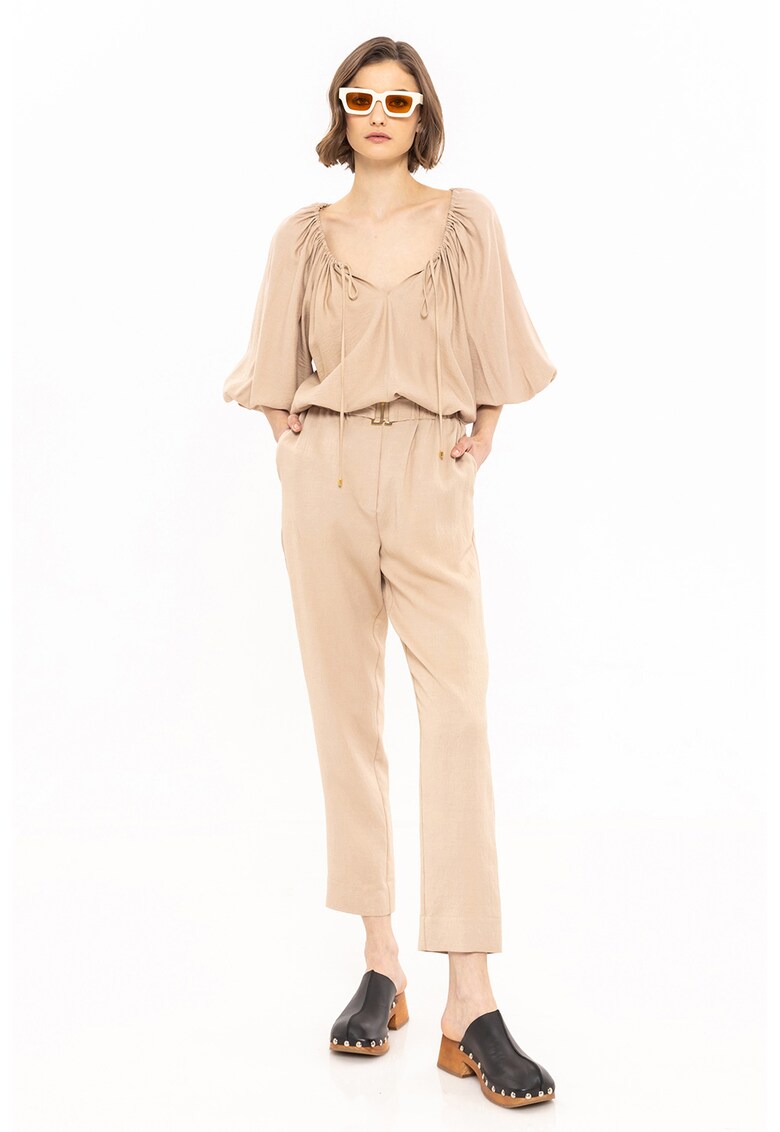 Bluza lejera cu maneci medii