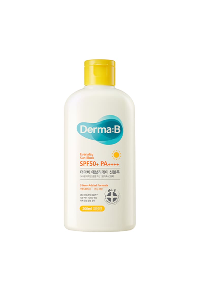 Crema cu protectie solara pentru fata si corp - Everyday Sun Block SPF50+ PA++++ - Derma: B - 200 ml