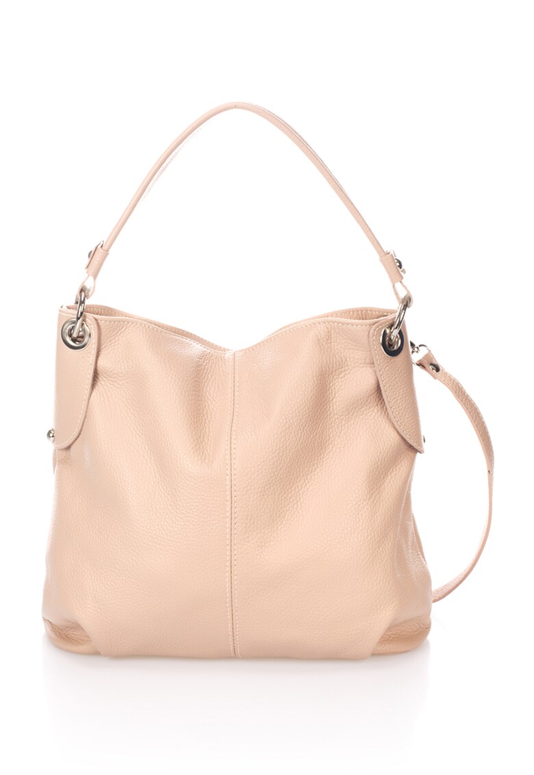 Geanta din piele cu bareta detasabila de umar