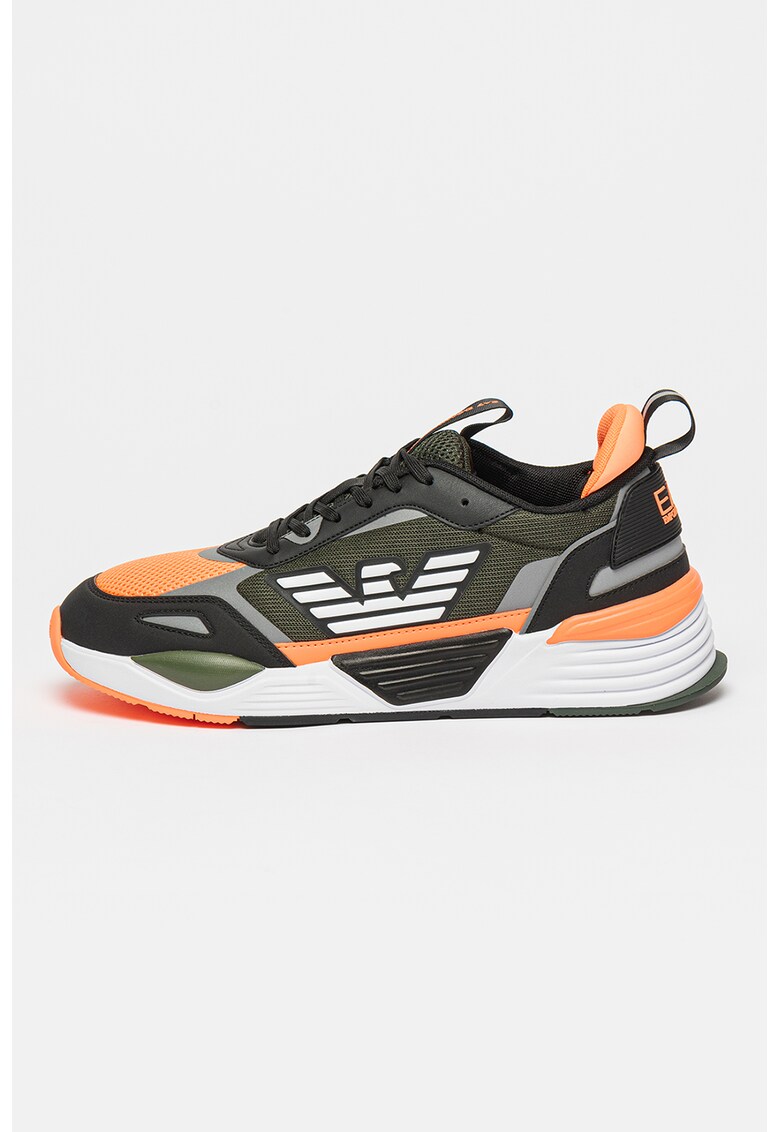 Pantofi sport unisex cu model colorblock