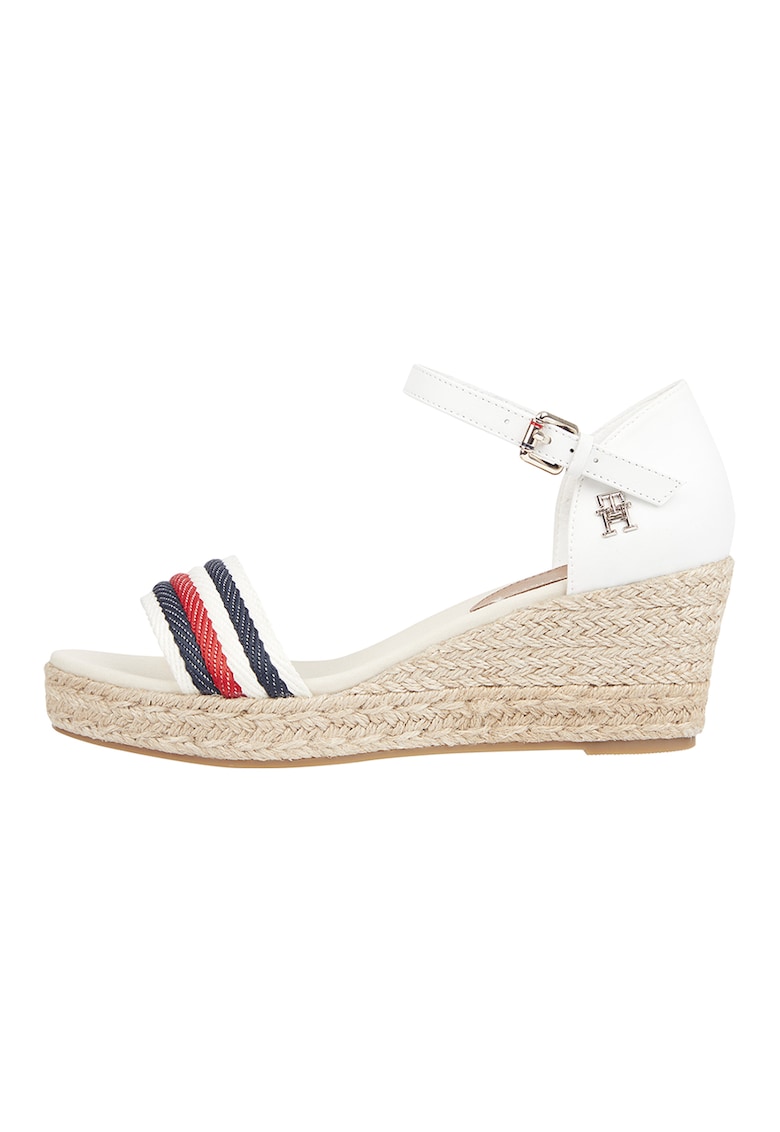 Sandale-espadrile cu talpa wedge