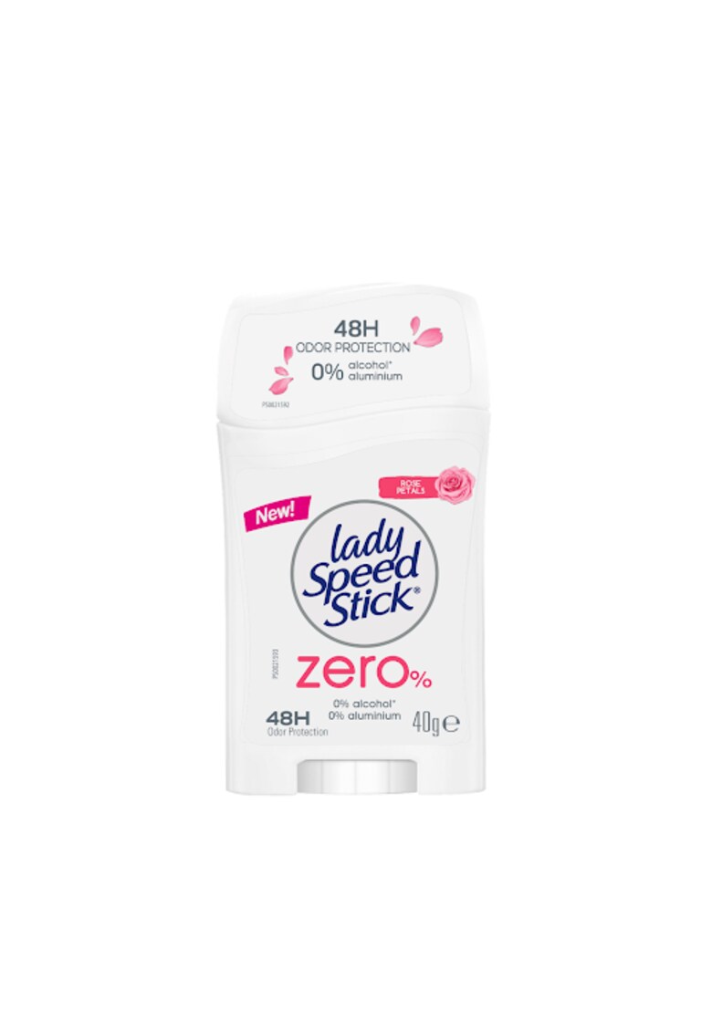 Deodorant solid pentru femei Zero % Rose Petals - 40 g