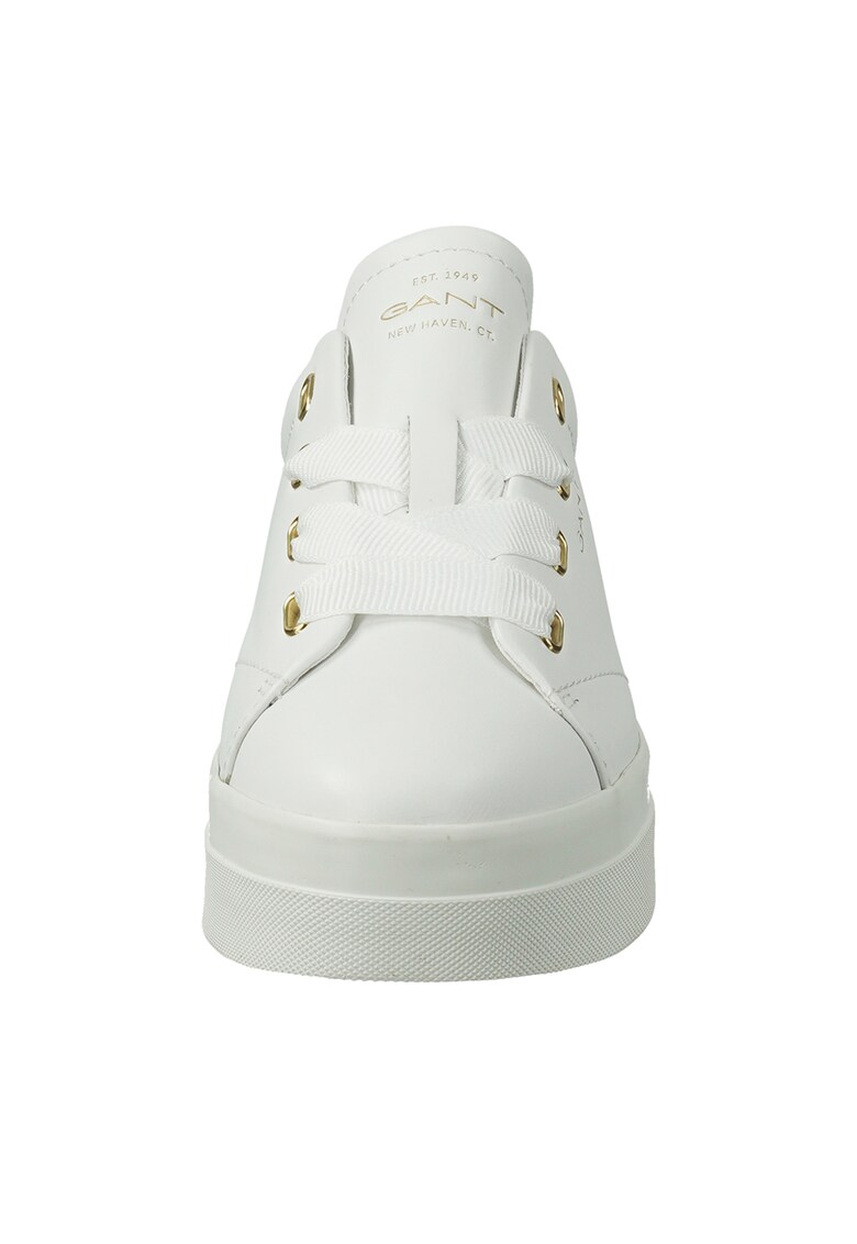 Pantofi sport uni de piele
