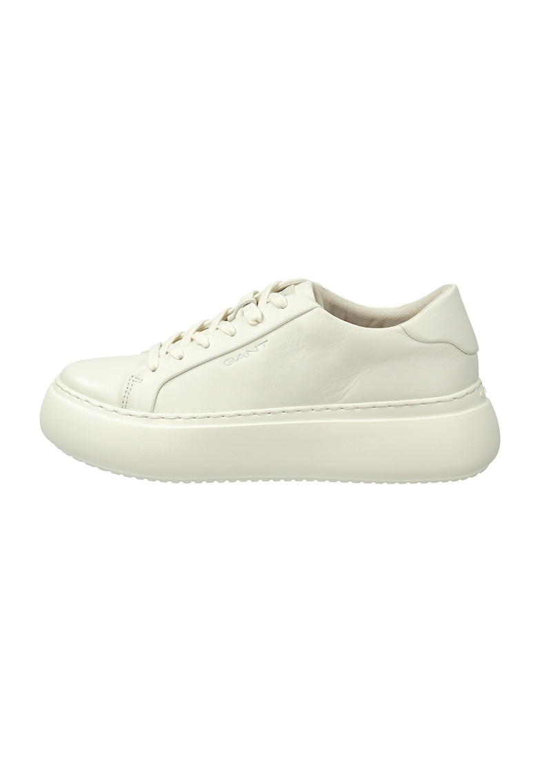Pantofi sport flatform de piele