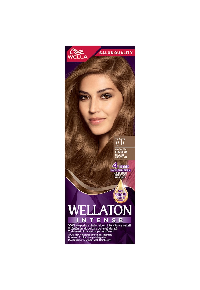 Vopsea de par permanenta ton - 110 ml - Ciocolata Glazurata 7/17
