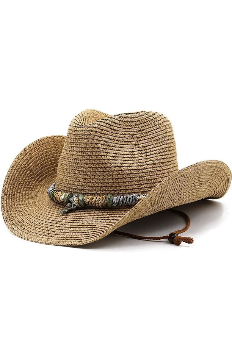 Palarie dama - bej - de vara - stil cowboy - Anela Palarie dama - bej - de vara - stil cowboy - Anela