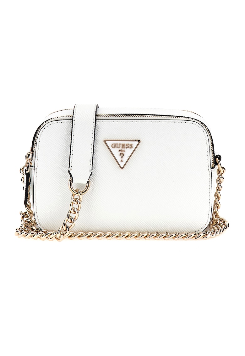 Geanta crossbody de piele saffiano sintetica Noelle