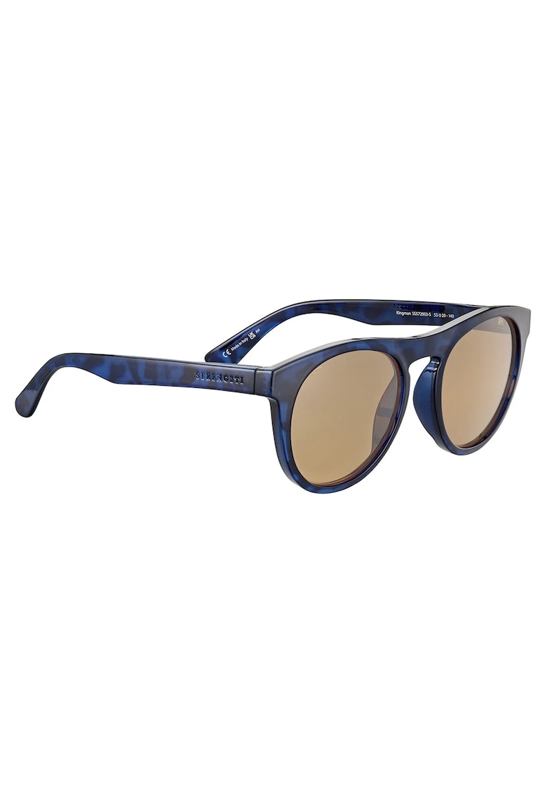 Ochelari de soare KINGMAN Shiny Tortoise Dark Blue