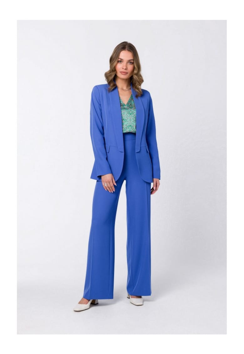 Stil Blazer damă Lisadamor S330 albastru deschis - Albastru deschis