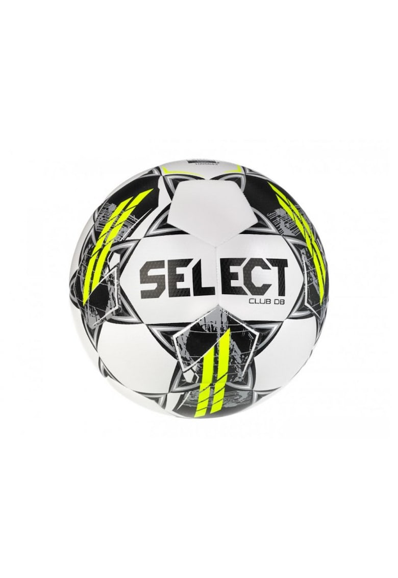 Minge de fotbal Club DB - TPU - Marime 5 - Alb/Gri
