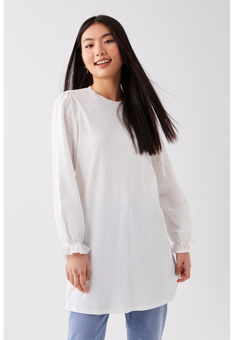 Bluza-tunica cu maneci lungi Bluza-tunica cu maneci lungi