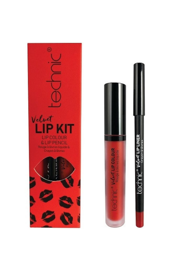 Set ruj si creion de buze -  Velvet Lip Kit - Louby Lou