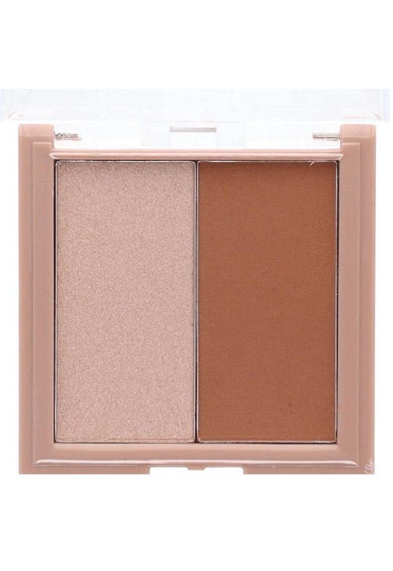 Paleta iluminator si bronzer -  Gorgeous Glow - Highlighter & Bronzing Palette - 2 culori