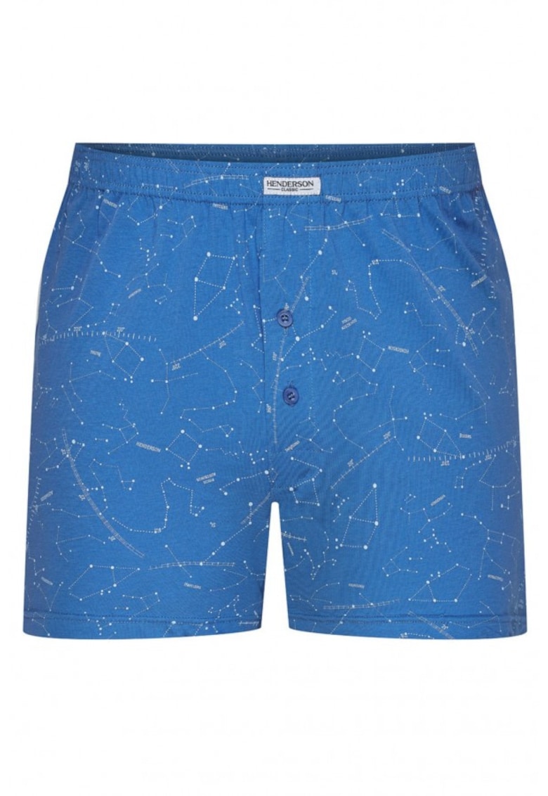 Boxeri barbati Classic 1442-1449 K324 - Albastru - Albastru