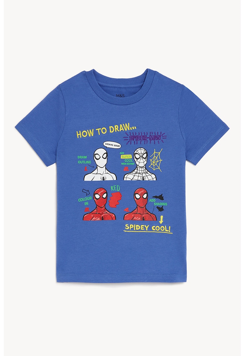 Tricou cu imprimeu cu spiderman