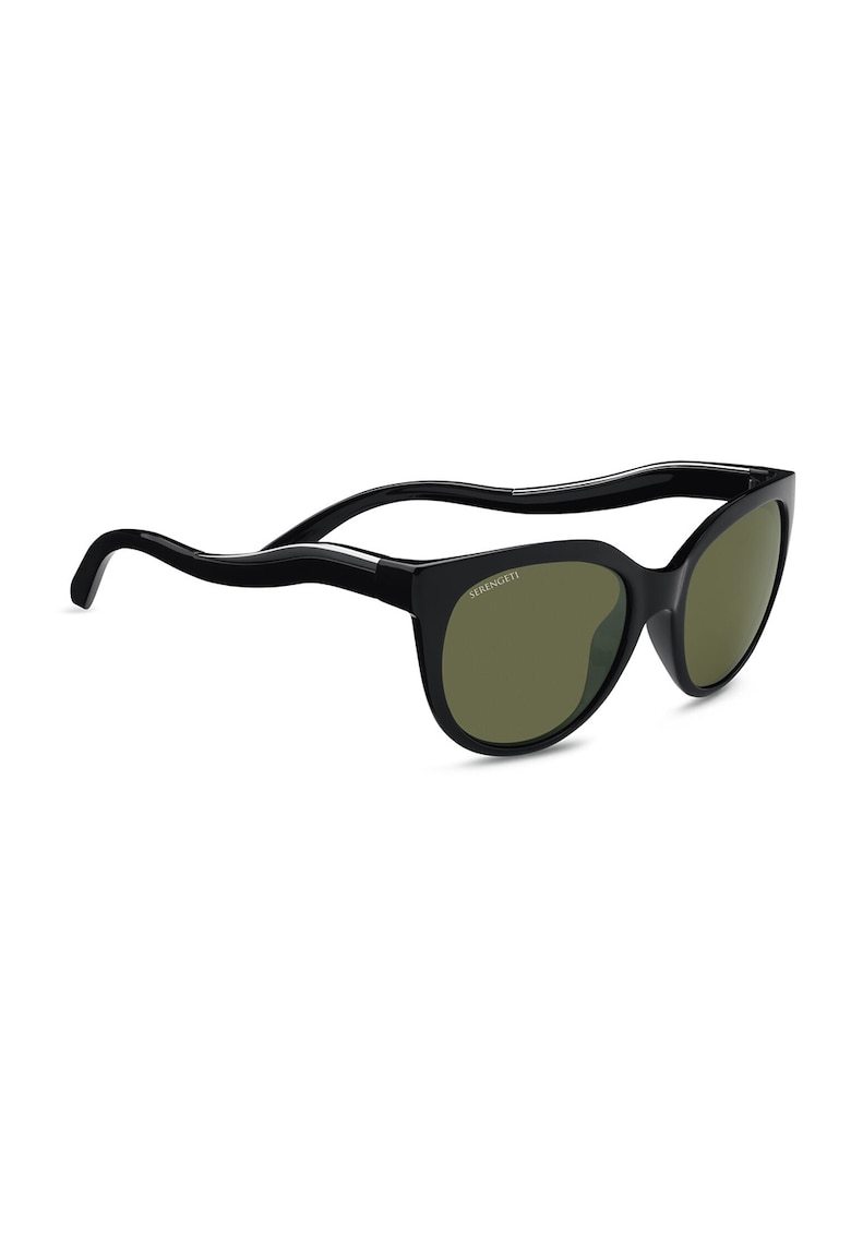 Ochelari LIA Shiny Black/Shiny Silver Mineral Polarized 555nm