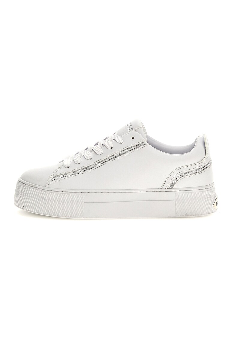 Pantofi sport flatform de piele ecologica Gianele