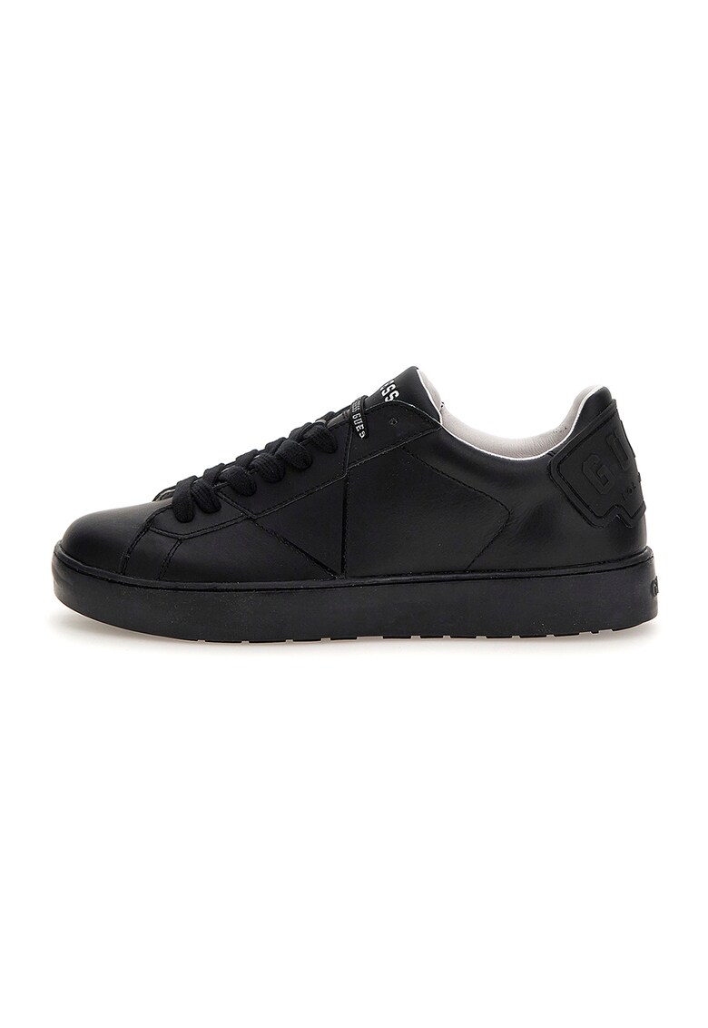 Pantofi sport cu logo in relief - Negru